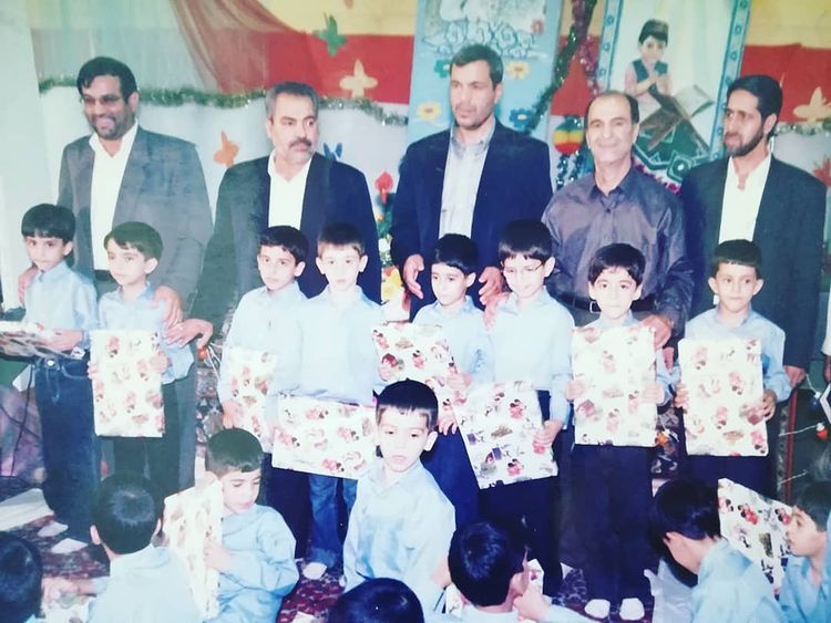 جشن قرآن دبستان پسرانه ناحیه 2 سال 1374